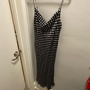 Zara polkadotted dress